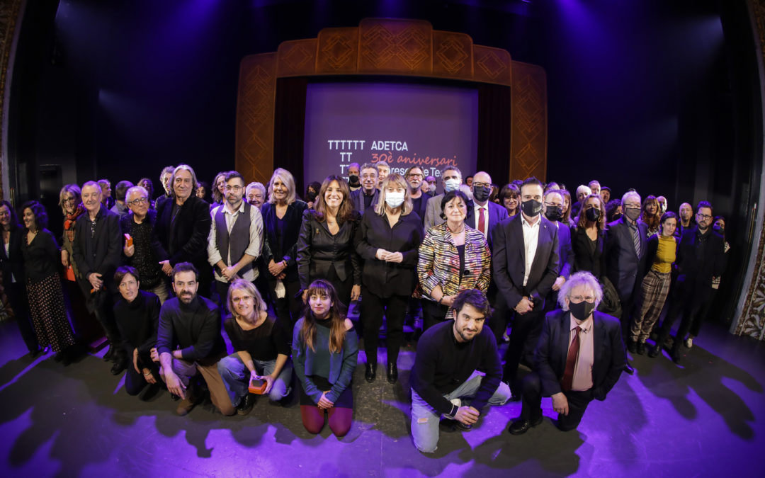 ADECTA celebra 30 anys de vida coincidint amb la Setmana Mundial del Teatre