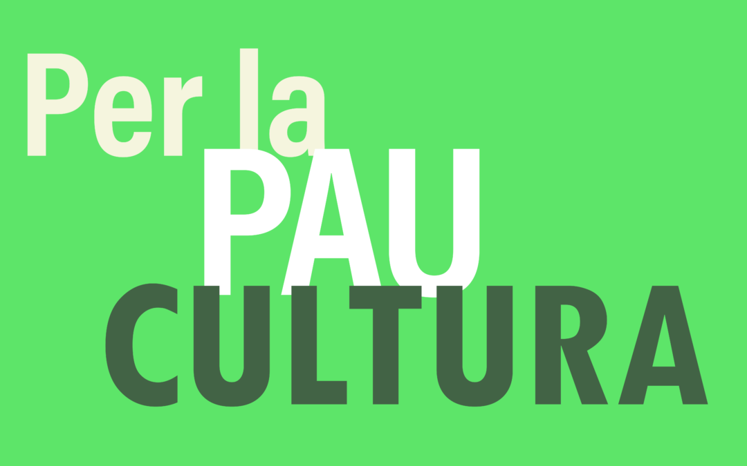 “PER LA PAU, CULTURA”; el manifest d’ADETCA per al Dia Mundial del Teatre